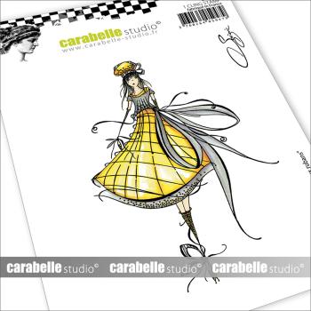 Carabelle Studio - Gummistempel - The ribbon fairy - Stempel