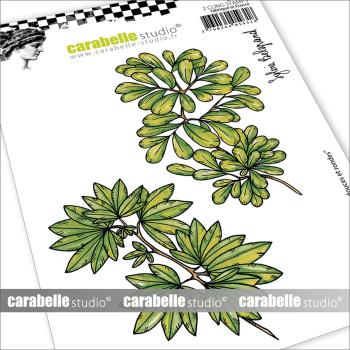 Carabelle Studio - Gummistempel - Soft and round leaves - Stempel