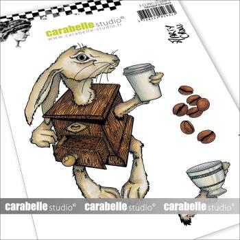 Carabelle Studio - Gummistempel - Caffeine - Stempel