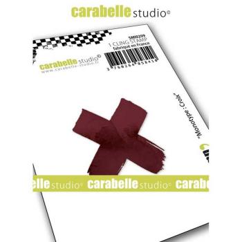 Carabelle Studio - Cling Stamp Art - small monotype Cross - Stempel