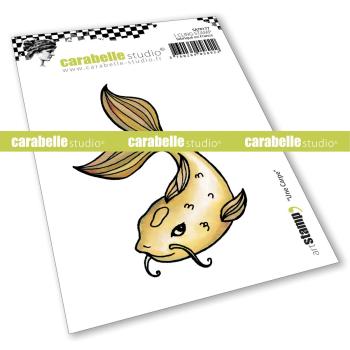 Carabelle Studio - Cling Stamp Art - Une Carpe - Stempel