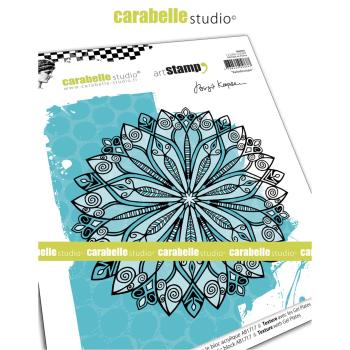 Carabelle Studio - Cling Stamp Art - Kaleidoscope round - Stempel