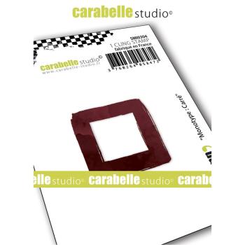 Carabelle Studio - Cling Stamp Art - monotype Square - Stempel
