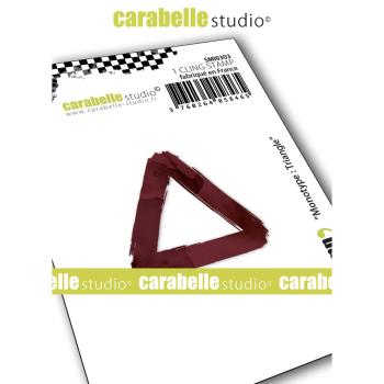Carabelle Studio - Cling Stamp Art -  monotype Triangle - Stempel