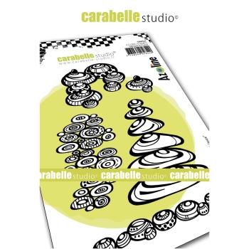 Carabelle Studio - Cling Stamp Art - Stone jewelry - Stempel