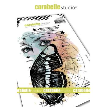 Carabelle Studio - Cling Stamp Art - Power of the gaze - Stempel