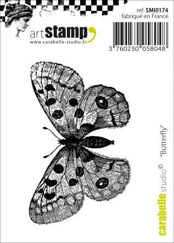 Carabelle Studio - Cling Stamp Art - Mini Butterfly - Stempel