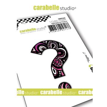 Carabelle Studio - Cling Stamp Art - Symbol ? - Stempel