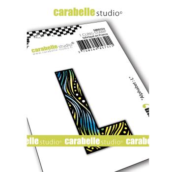Carabelle Studio - Cling Stamp Art - Alphabet L - Stempel