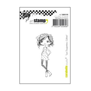 Carabelle Studio - Cling Stamp Art - Les Toupettes CÃ®line - Stempel