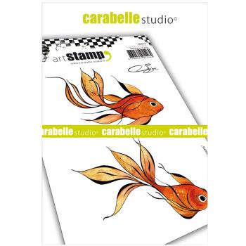 Carabelle Studio - Cling Stamp Art -  Fische - Stempel