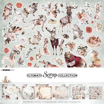 Studio Light - Designpapier  -  Ultimate Scrap Christmas Collection Paperset Background