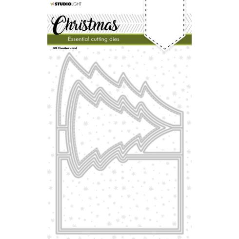 Studio Light - Die Cut - Christmas Tree Pop Out - Stanze