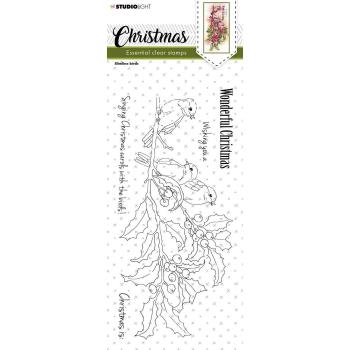 Studio Light - Clear Stamps "Christmas Slimline Birds" - Stempel 