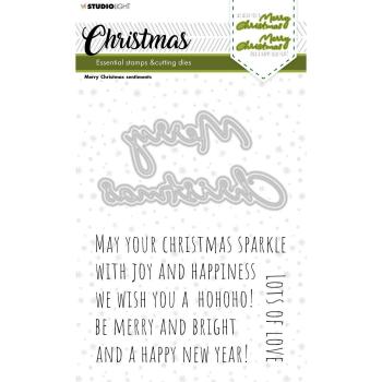 Studio Light - Stempel mit Stanze Christmas Sentiments