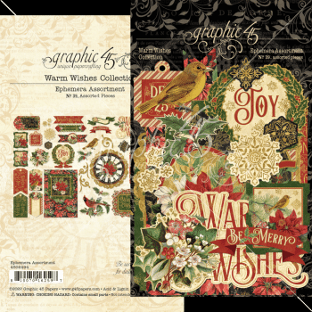 Graphic 45 "Warm Wishes"  - Stanzteile