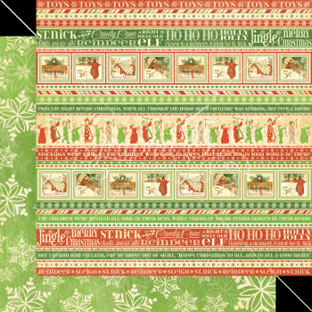 Graphic 45 "Twas the Night Before Christmas" 8x8" Paper Pad
