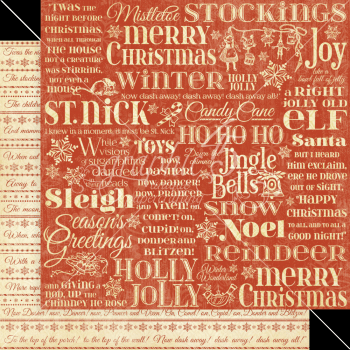 Graphic 45 "Twas the Night Before Christmas" 8x8" Paper Pad