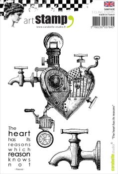 Carabelle Studio - Cling Stamp Art -  The Heart Has Its Reasons - Stempel