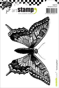 Carabelle Studio - Cling Stamp Art - Grand Papillon - Stempel