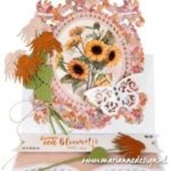 Marianne Design -  Paper Sheet A4 - Autumn Bouquets - Designpapier 