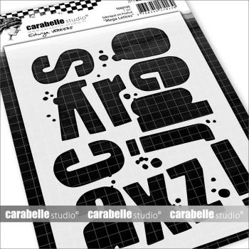 Carabelle Studio - Stencil -  Mega Letters - Schablone