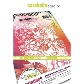 Carabelle Studio - Art Printing - Engrenages - Druckplatte 