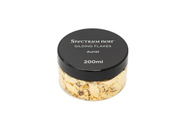 Spectrum Noir - Gilding Flakes - Auriel - Gold  - 200ml - Dekometallflocken