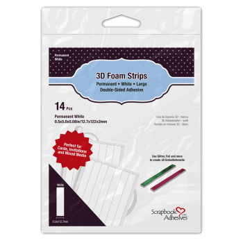 Scrapbook Adhesives - 3D Foam Strips   - Schaumklebeband Streifen