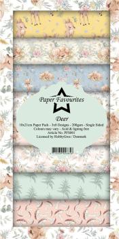 Paper Favourites - " Deer  " - Slim Paper Pack - 3x8 Inch 