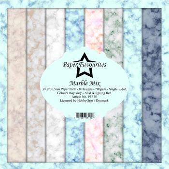 Paper Favourites - " Marble Mix " - Paper Pack - 12x12 Inch