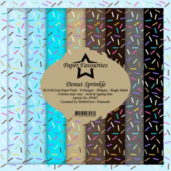 Paper Favourites - "  Donut Sprinkle  " - Paper Pack - 12x12 Inch