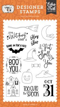 Echo Park Stempelset "Hey Boo" Clear Stamp