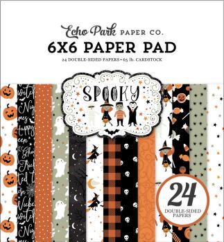 Echo Park - Paper Pad 6x6" - "Spooky" - Paper Pack