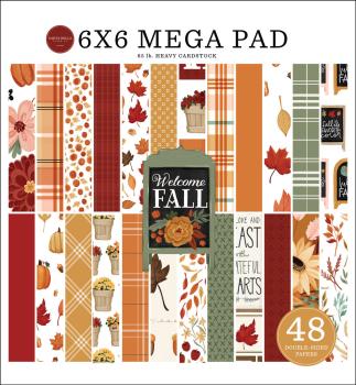 Carta Bella - Cardmakers Mega Pad 6x6" - "Welcome Fall" - Paper Pack 