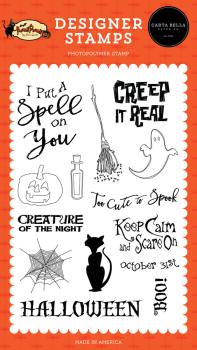 Carta Bella - Clear Stamp - "Creep It Real" - Stempelset