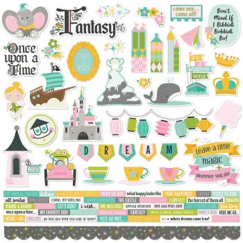 Simple Stories - Say Cheese Fantasy At The Park  - Cardstock Sticker 