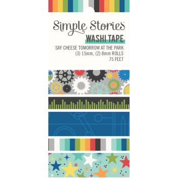 Simple Stories  " Say Cheese Tomorrow At The Park "  Washi Tape