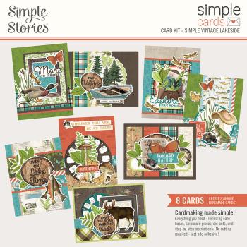 Simple Stories Simple Vintage Lakeside  Simple Cards Kit - Bits & Pieces