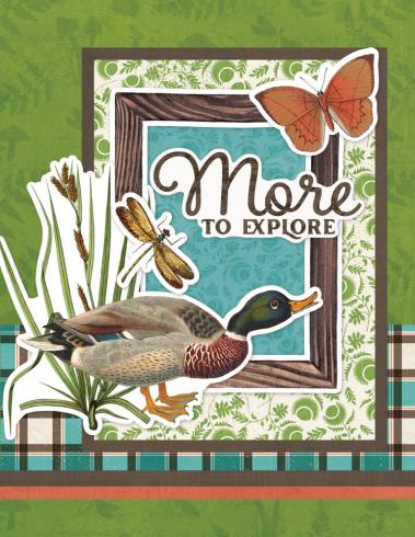 Simple Stories Simple Vintage Lakeside  Simple Cards Kit - Bits & Pieces