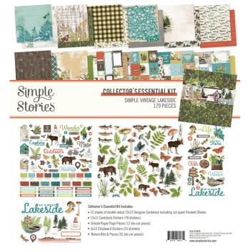 Simple Stories - Simple Vintage Lakeside  - Collectors Essential Kit 