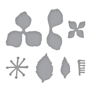 Spellbinders Dies "Helleborus (Christmas Rose) Etched" Stanzschablonen