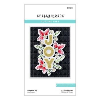 Spellbinders Dies "Joy Etched" Stanzschablonen
