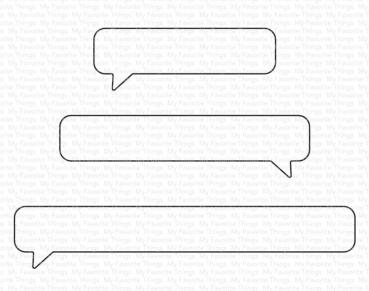 My Favorite Things Die-namics "Essential Speech Bubbles" | Stanzschablone | Stanze | Craft Die