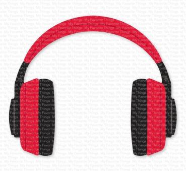 My Favorite Things Die-namics "Headphones" | Stanzschablone | Stanze | Craft Die