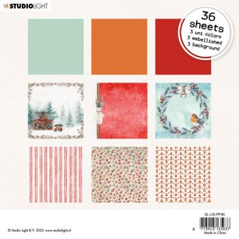 Studio Light - Paper Pad - Let It Snow - Paper Pack