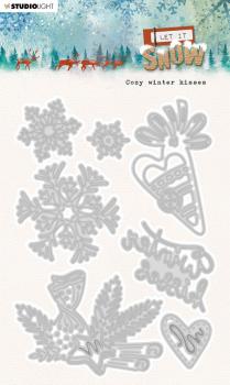 Studio Light - Die Cut - Cozy Winter Kisses - Stanze