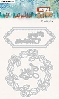 Studio Light - Die Cut - Wreath Joy - Stanze