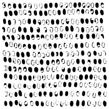 The Crafters Workshop - Stencil - Hole Punch - 6x6" - Schablone
