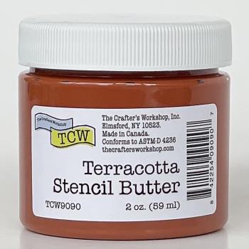 The Crafters Workshop - Stencil Butter - Terracotta - Modellierpaste